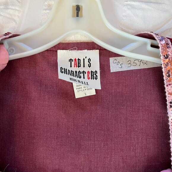 Vintage 'I Dream of Jeannie' Costume, Tabi's Characters Costume, Size L or 6/8 - Picture 11 of 11